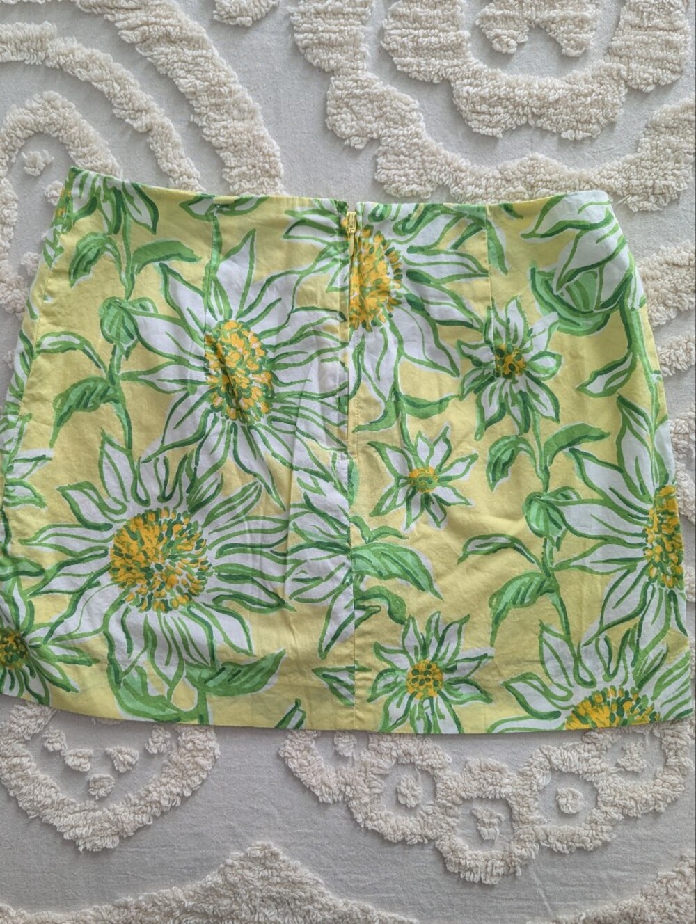 Lilly Pulitzer Gardner Mini Skirt Skort Ric Rac Trim Size 2 Resort Beach Preppy - Picture 4 of 9